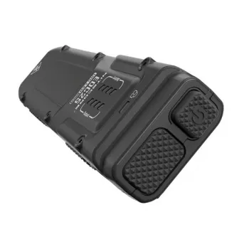 Tactische zaklamp Nitecore EDC25 — dual-led, 15 lm, aluminium behuizing, USB-oplaadbaar, IP54, schokbestendig, zwart