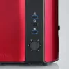 Toaster Severin AT 2217 2 boterhammen 800 W zwart rood
