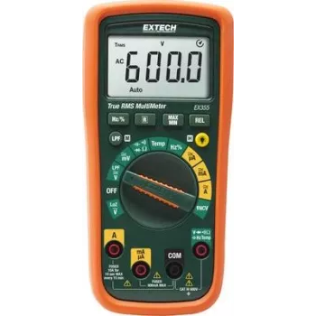Extech EX355 handmultimeter digitaal CAT III 600 V weergave (tellingen): 6000 (EX355)