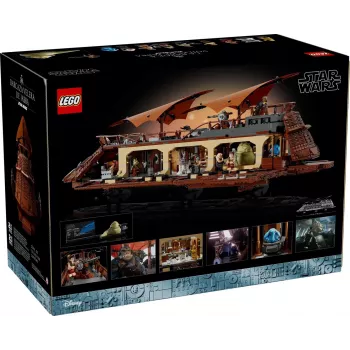 LEGO Star Wars set Jabba's Barge 75397 – 3943 onderdelen, 11 minifiguren, leeftijd 18+