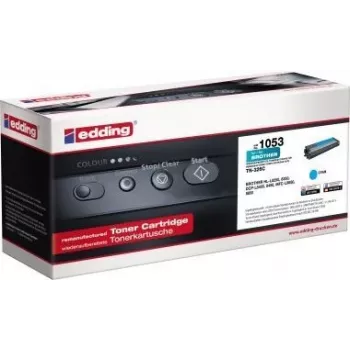 EDDING Toner EDD-1053 cyaan 3,5K voor Brother TN-326c - tonereenheid