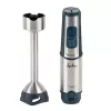 Jata JEBT1854 staafmixer, 1500 W, 14500 tpm, roestvrijstalen messen, Turbo, roestvrij staal / grijs
