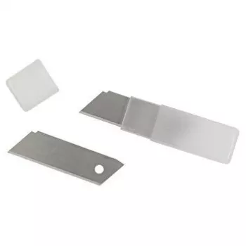 Cuttermes WEDO 78 830 met afbreekmes, ergonomische greep, 1 stk., zwart/rood/zilver