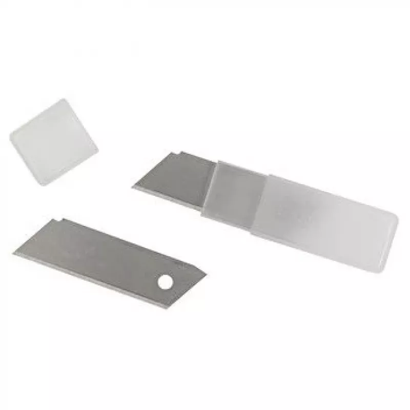Cuttermes WEDO 78 830 met afbreekmes, ergonomische greep, 1 stk., zwart/rood/zilver