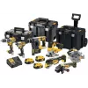 Accu-gereedschapsset DeWalt DCK755P3T — 14-delige kit met lithium-ion-accu's