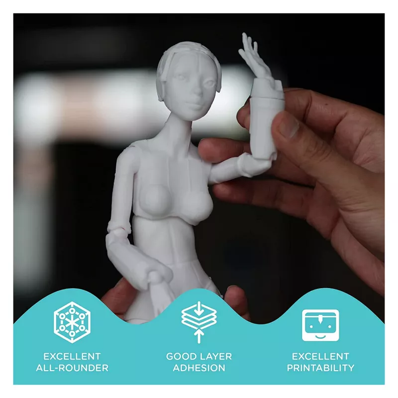 PETG 1,75mm ZWART 1kg