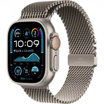 Apple Watch Ultra 2 Cell 49mm Natural Titanium Milanese S