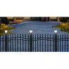 GB128 LED-solarlamp voor hekpalen en tuin, zwart - groen blauw