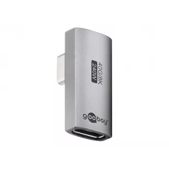 Goobay 74443 USB-C™-adapter verticaal 90° gedraaid, USB4™ | Goobay