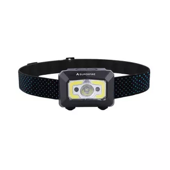 Superfire X30 hoofdlamp, 340 lm, USB, 5 modi, 130 m