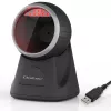Qoltec tafel-barcodescanner voor 1D- en 2D-codes, QR-scanner, zwart