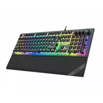 iBox Aurora K-5 toetsenbord USB QWERTY zilver