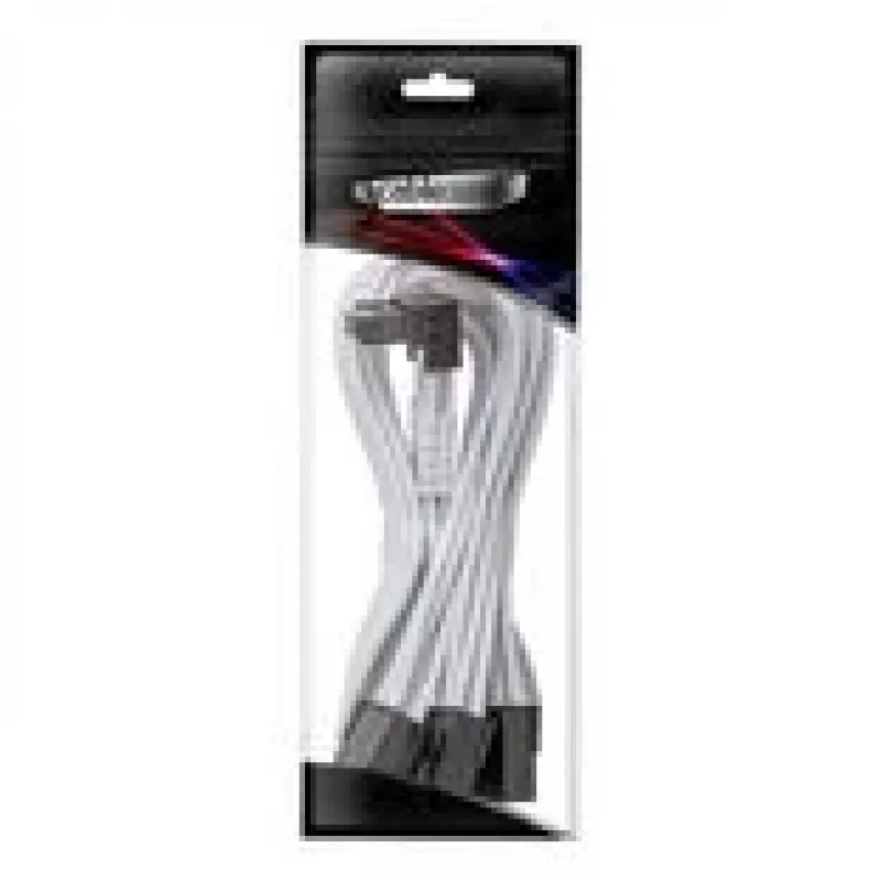 CableMod Pro ModMesh 12V-2x6-kabel, 3x 8-pin, StealthSense – wit, var. A