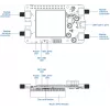 Netwerkmodule TELTONIKA Calyx 5G EBD050 voor Raspberry Pi 5, 5 V ingang, 56 × 100,8 × 23,1 mm