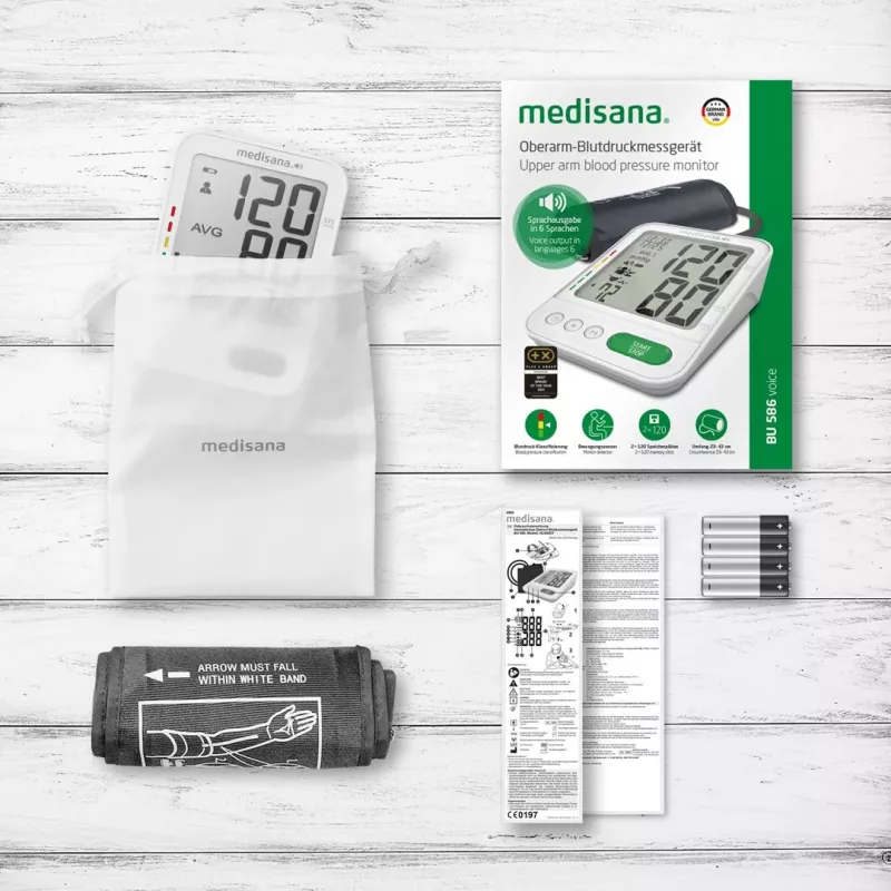 Medisana BU 586 bovenarm automatisch 2 gebruikers