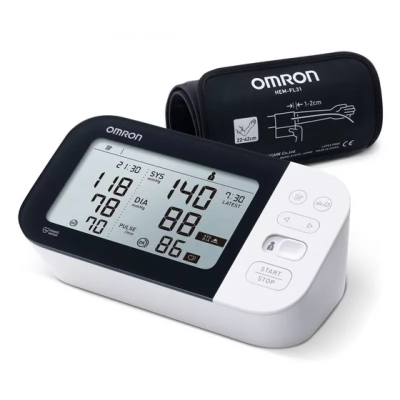 Omron M7 Intelli IT bovenarm-bloeddrukmeter, automatisch, 2 gebruikers