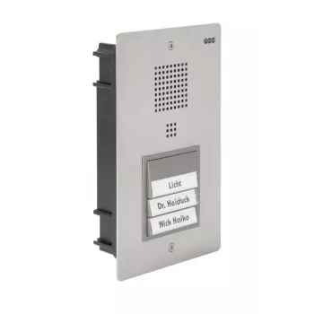 Intercom/bedieningspaneel Auerswald TFS-Dialog 313 — 3-toetsenstation, model 90057