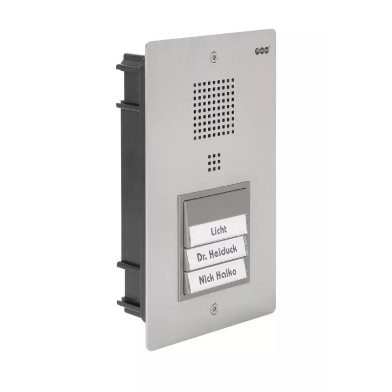 Intercom/bedieningspaneel Auerswald TFS-Dialog 313 — 3-toetsenstation, model 90057