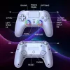 Gamepad Subsonic PS5 draadloze LED-controller wit D-pad Home Opties Delen