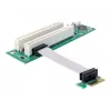 DeLOCK PCI-E/2x PCI interfacekaarten/adapter intern