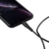 CANYON Kabel MFI-4 Type-C naar Lightning 1,2m zwart