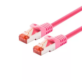 Netwerkkabel LOGON TCR66SS070M Cat6 S/FTP (S-STP) magenta, 7 m, RJ-45—RJ-45