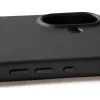 Mujjo Full Leather Case MagSafe hoes voor iPhone 17 zwart
