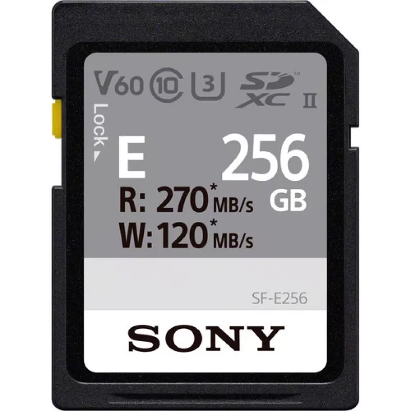 Flashgeheugen Sony 256 GB SDXC UHS-II Class 10 SFE256.AE