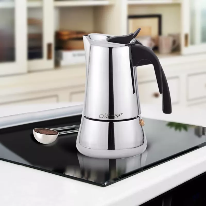 Pad-koffiemachine Maestro MR1660-200 (handmatig) — 0,2 L, chroom