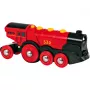 BRIO 33592 batterijtrein zwart/rood