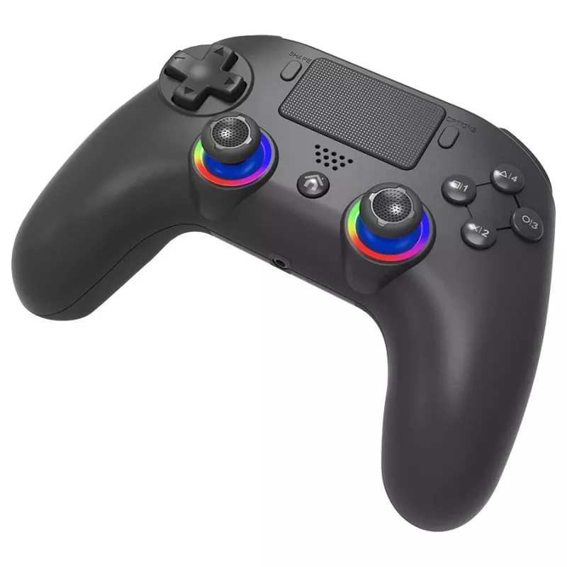 Gamepad Subsonic PS5 draadloze LED-controller zwart D-pad Home Opties Delen