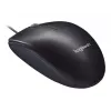 Logitech M90 bedrade optische kantoormuis — 1000 DPI, dubbelhandig, USB Type-A, zwart