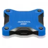 Externe SSD ADATA SD620 512 GB, USB 3.2 Gen 2 Micro-USB B, blauw, siliconen behuizing, schokbestendig
