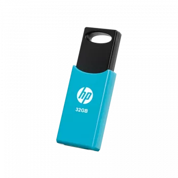 HP v212w USB-stick 32 GB USB Type-A 2.0 zwart, blauw