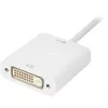 DisplayPort-naar-DVI-adapterkabel Sharkoon 0,15 m wit — DisplayPort 1.2 naar DVI