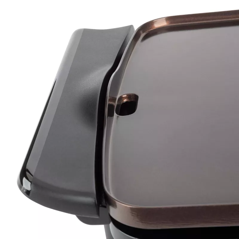 Contactgrill JATA JEGR0550 2500 W zwart aluminium rechthoekig