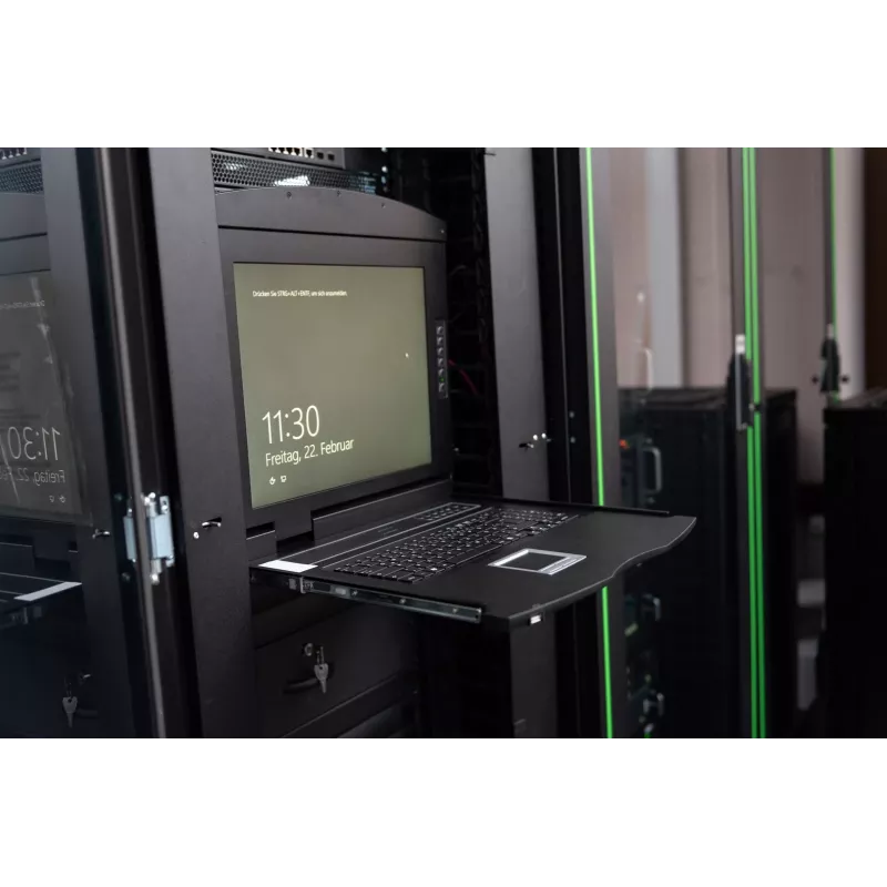 DIGITUS DS-72211-3US 19-inch 16-poorts LCD KVM rackconsole