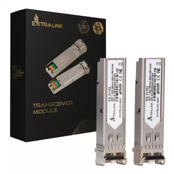 SFP-module Extralink 1,25 Gbit/s LC/UPC 850 nm 550 m multimode (2-pack)