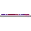 LORGAR KBP7075W, draadloos 75% mechanisch gaming-toetsenbord Pro, wit, EN-layout