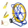 Kabeltrekstang Extralink Pilot, glasvezel FRP, diameter 11 mm, lengte 100 m, geel