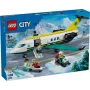 LEGO City reddingsvliegtuig 60465 – kleine reddingsvliegtuig-bouwset, 403 onderdelen, 4 minifiguren, leeftijd 6+