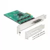Delock PCI Express-kaart > 8x serieel R