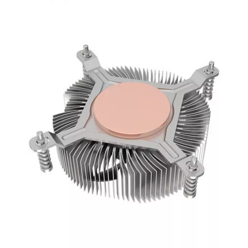 CPU-koeler Akasa AK-CC6616HP01 low-profile koper en aluminium voor Intel LGA1700