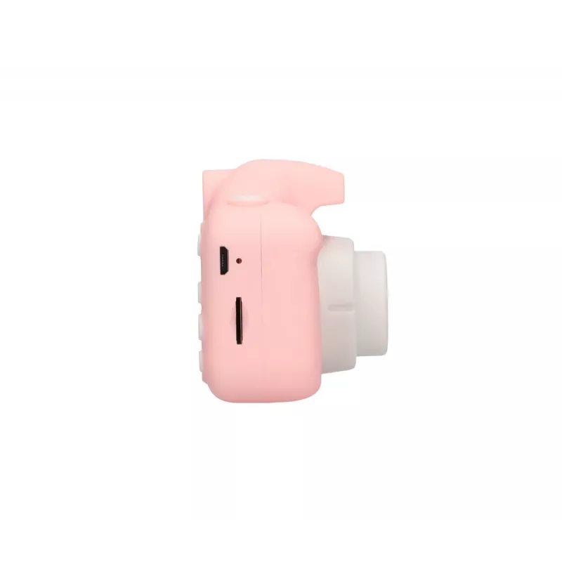 Extralink H28 SINGLE PINK – kinderdigitale camera in roze/wit, voor kinderen vanaf 3 jaar