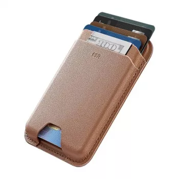 ESR HaloLock magnetische wallet (bruin)