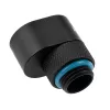 XSPC G1/4 Rotary 7mm offset fitting - mat zwart