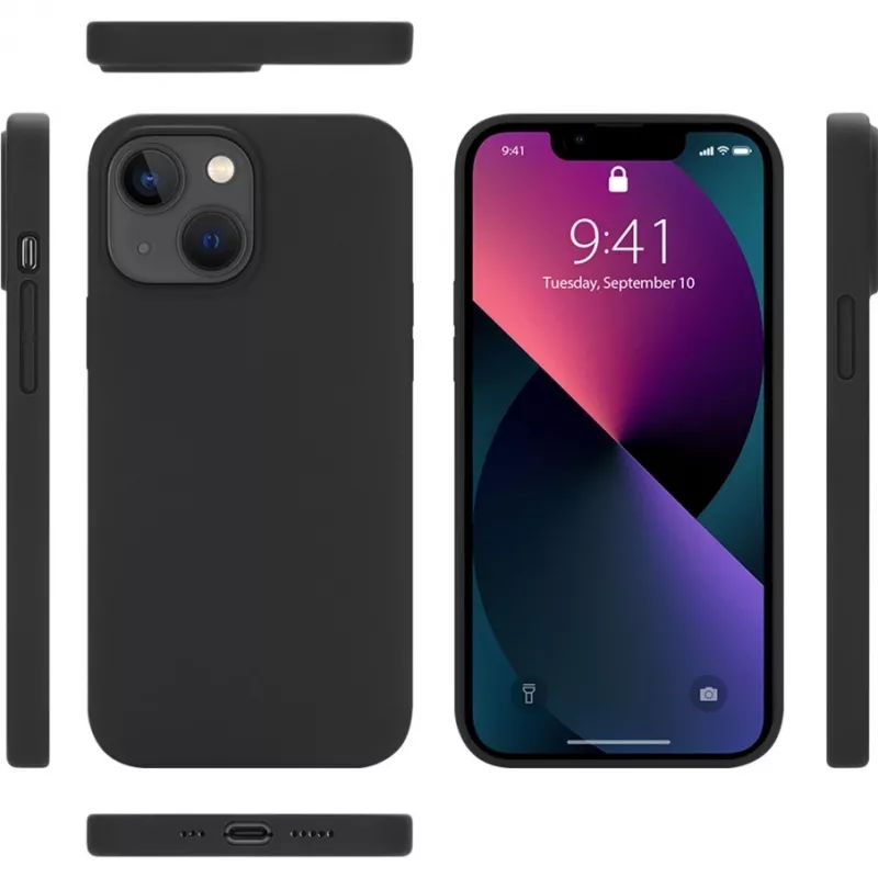 StyleShell Shock, telefoonhoesje zwart, iPhone 16 Plus