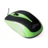 Bedrade optische muis 800dpi zwart & groen MT1091G