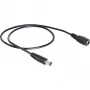 Stroomkabel DeLOCK 83290 zwart 0,5 m