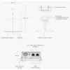 Ubiquiti UISP dual-power injector 2,5 Gigabit Ethernet 48 V